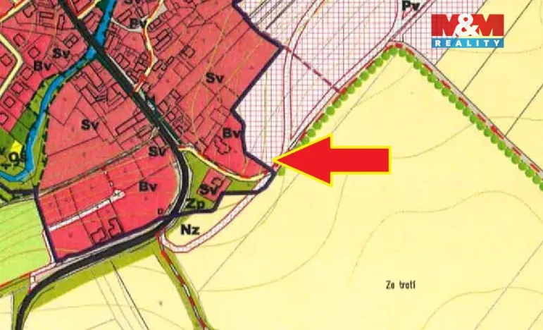 Prodej pozemku pro bydlení, Polepy, 5853 m2