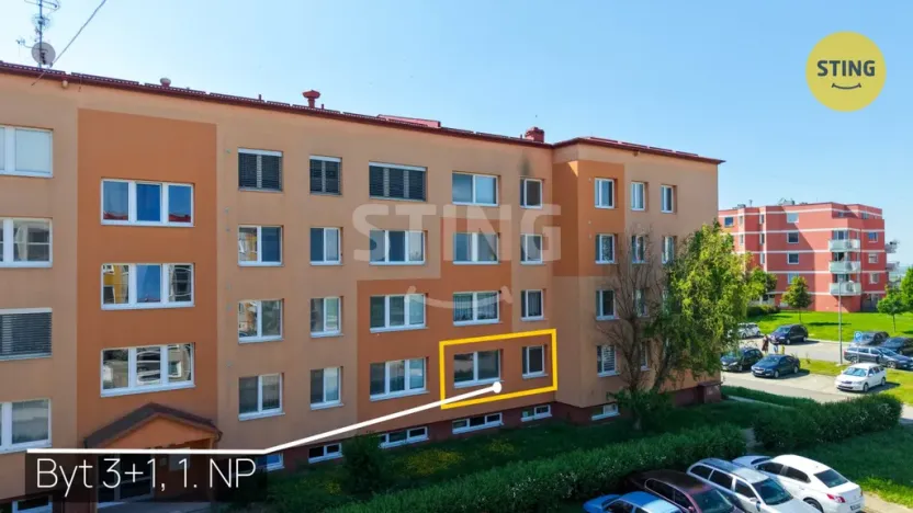 Prodej bytu 3+1, Uherské Hradiště, Derflanská, 78 m2