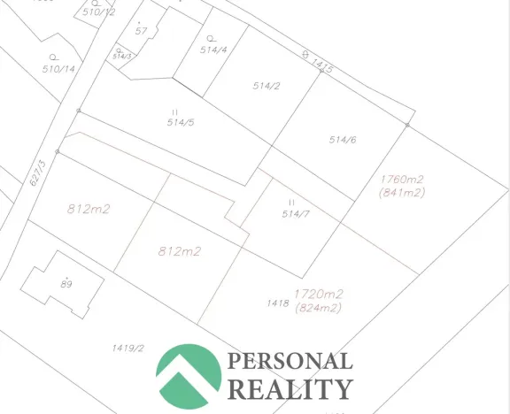Prodej pozemku pro bydlení, Rožmitál pod Třemšínem - Strýčkovy, 5434 m2