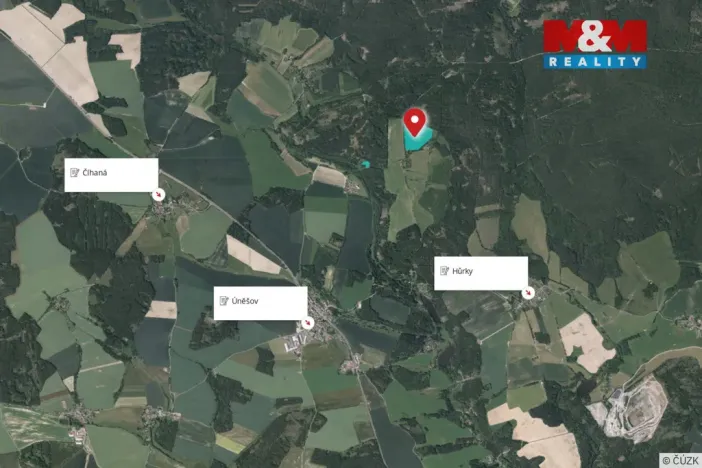 Prodej pole, Úněšov, 98041 m2