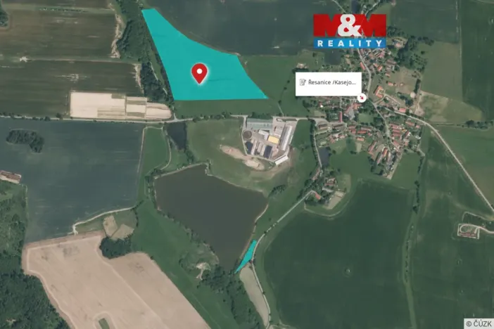 Prodej pole, Kasejovice - Řesanice, 68442 m2
