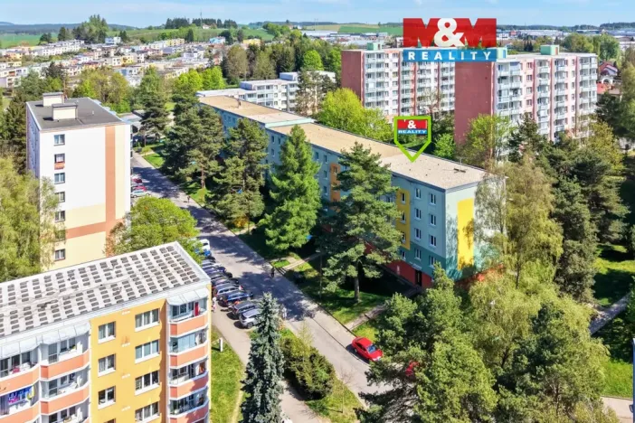 Prodej bytu 2+kk, Žďár nad Sázavou - Žďár nad Sázavou 4, Wolkerova, 70 m2