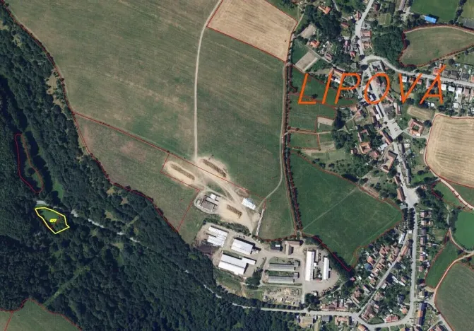 Prodej pole, Lipová, 2513 m2