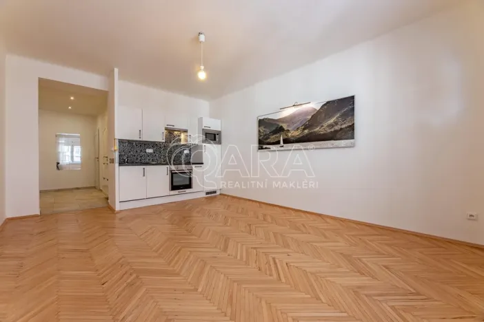 Pronájem bytu 1+kk, Praha - Žižkov, Viklefova, 34 m2