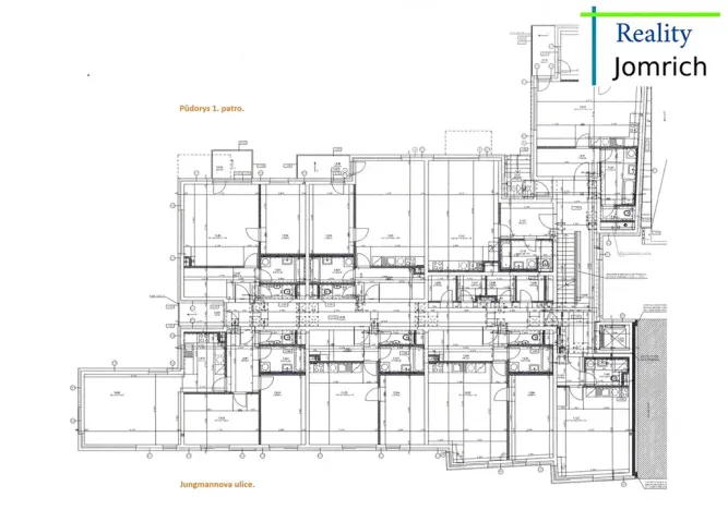 Pronájem bytu 2+kk, Jablonec nad Nisou, Jungmannova, 64 m2