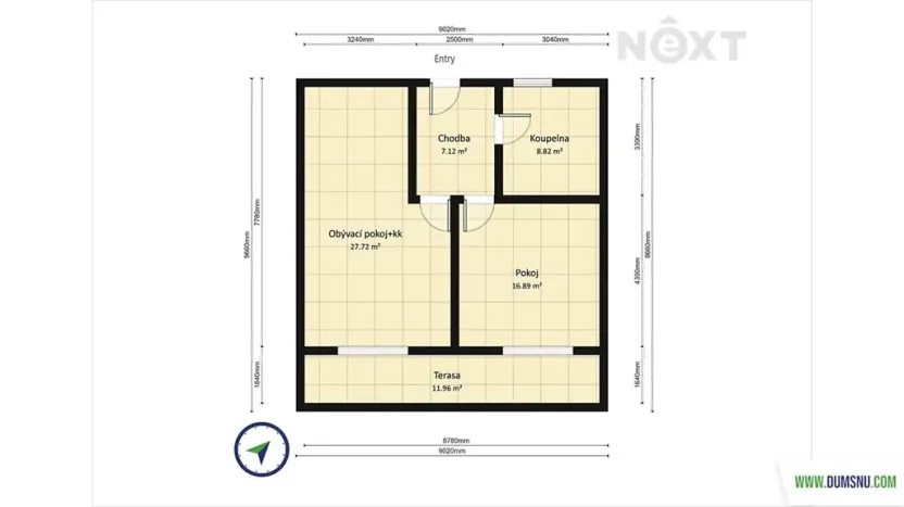 Prodej bytu 2+kk, Zábřeh, 28. října, 62 m2
