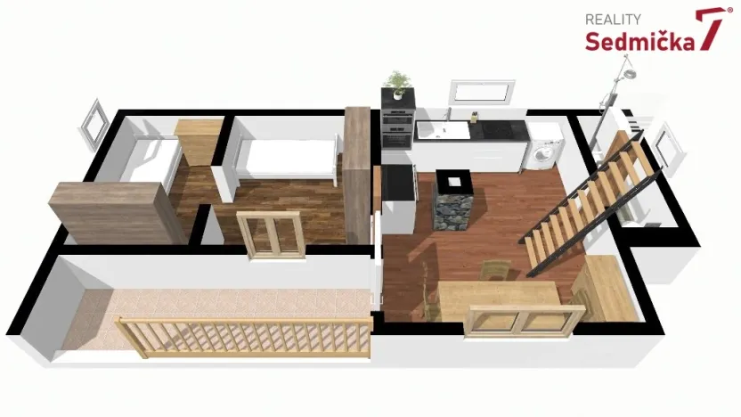 Prodej chaty, Světlá nad Sázavou - Leštinka, 65 m2