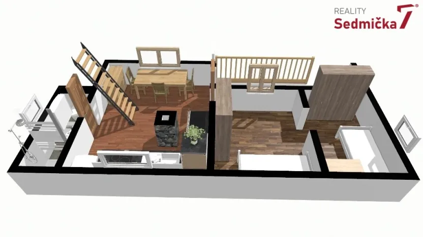 Prodej chaty, Světlá nad Sázavou - Leštinka, 65 m2