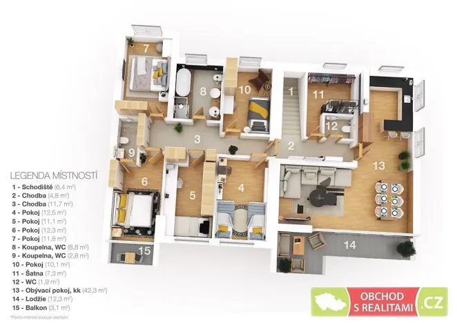 Prodej bytu 6+kk a větší, Pec pod Sněžkou, 166 m2