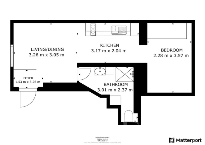 Pronájem bytu 1+kk, Praha - Nové Město, Navrátilova, 30 m2