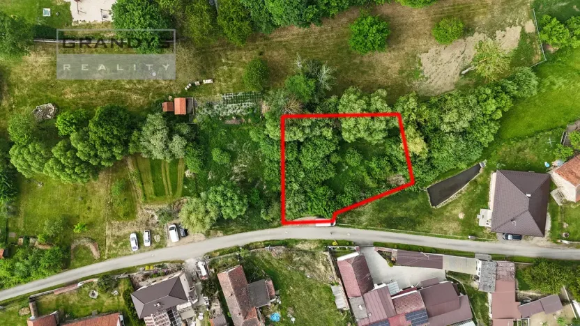 Prodej pozemku pro bydlení, Borovany, 833 m2