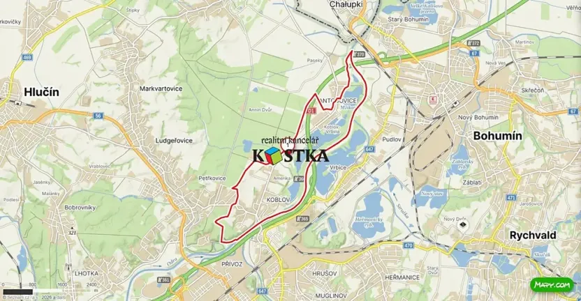 Prodej pole, Ostrava, Antošovická, 3774 m2
