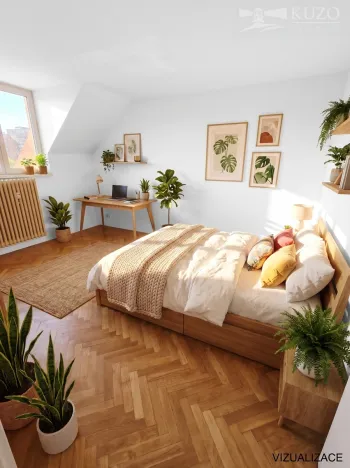 Pronájem bytu 2+kk, Příbram, Bratří Čapků, 48 m2
