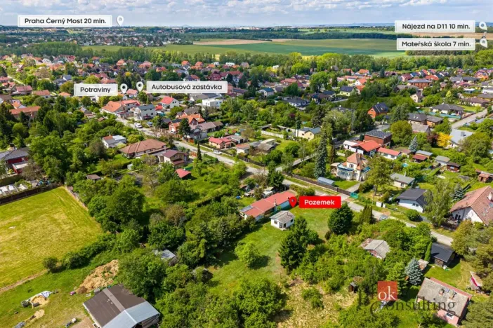 Prodej pozemku pro bydlení, Horoušany - Horoušánky, 1278 m2