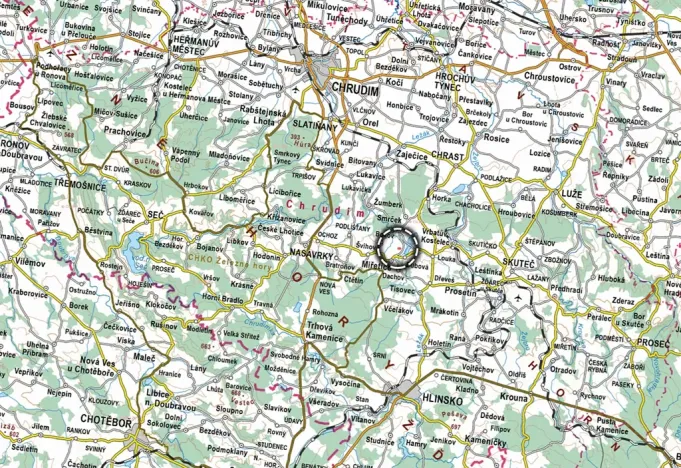 Prodej pole, Miřetice, 1964 m2