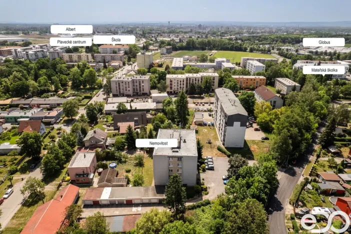 Prodej bytu 3+1, Pardubice, Školská, 70 m2