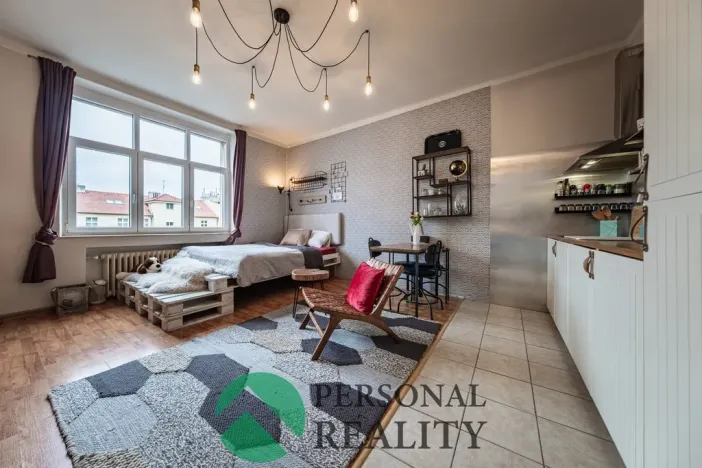 Prodej bytu 1+kk, Praha - Smíchov, Vltavská, 35 m2