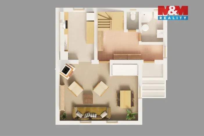 Prodej rodinného domu, Třebonín, 90 m2