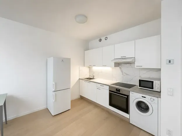 Pronájem bytu 1+kk, Praha - Vršovice, Archangelská, 40 m2