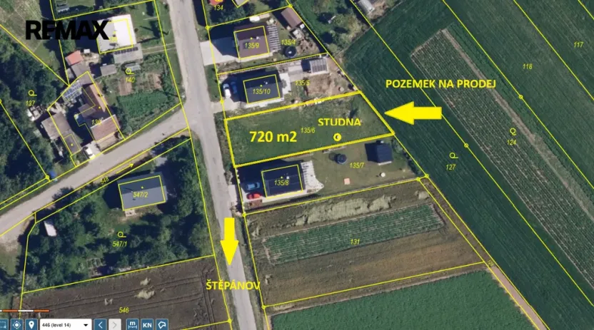 Prodej pozemku pro bydlení, Žerotín, 720 m2