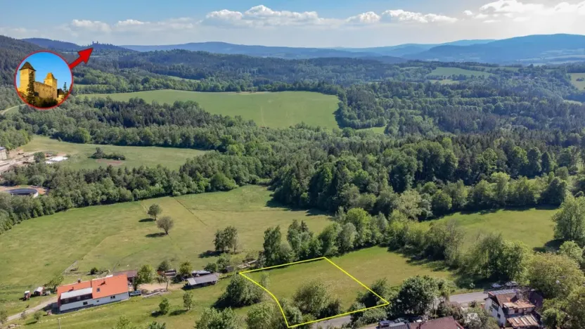 Prodej pozemku pro bydlení, Sušice - Záluží, 2272 m2