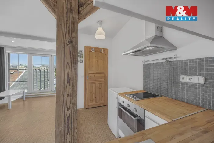 Prodej bytu 1+kk, Praha - Libeň, Nad Kolčavkou, 28 m2