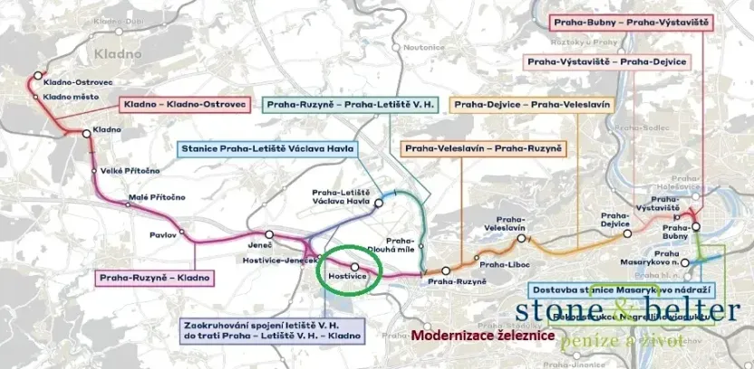 Pronájem bytu 2+kk, Hostivice, 42 m2