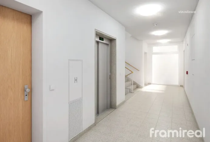 Pronájem bytu 2+kk, Brno - Zábrdovice, Příční, 44 m2