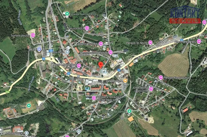 Pronájem bytu 1+kk, Železná Ruda, Belvederská, 50 m2