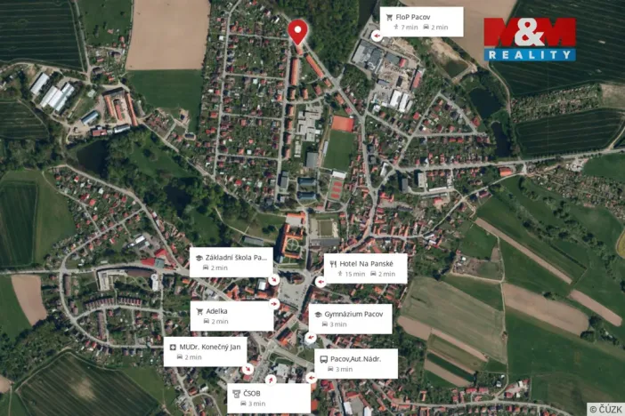 Prodej bytu 2+1, Pacov, Na Blatech, 54 m2
