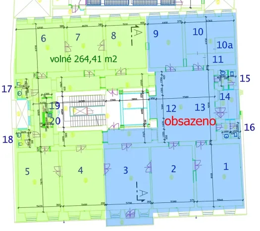 Pronájem kanceláře, Praha - Nové Město, Na příkopě, 264 m2