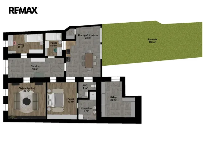 Prodej rodinného domu, Odrovice, 400 m2