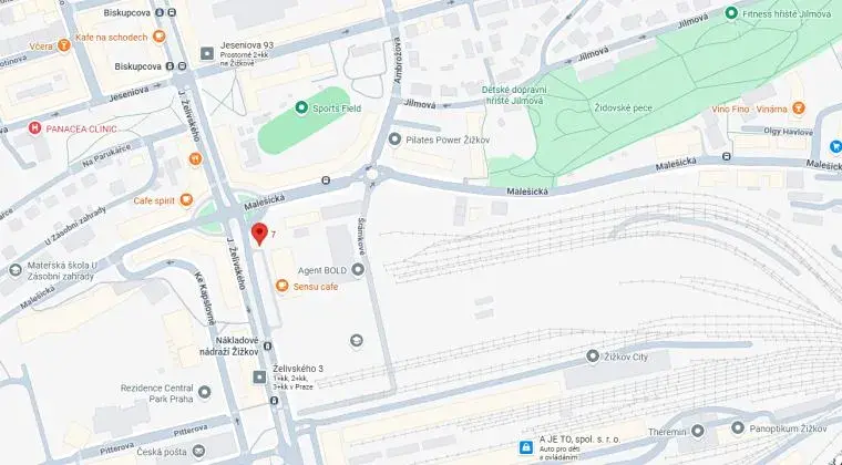 Pronájem garážového stání, Praha - Žižkov, Basilejské náměstí, 15 m2