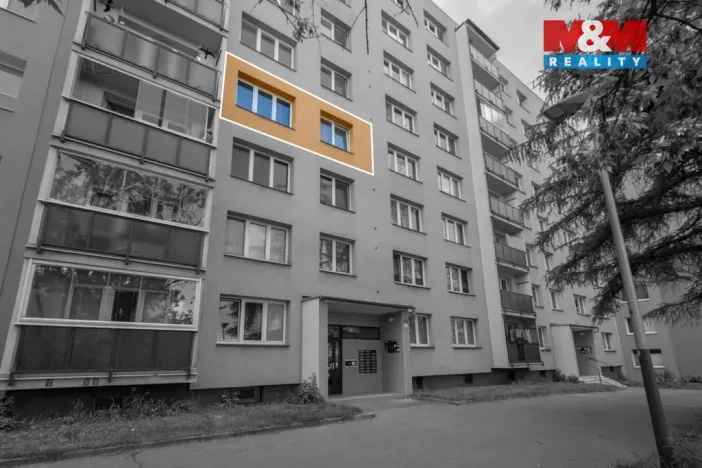Pronájem bytu 2+kk, Ostrava - Výškovice, Výškovická, 39 m2