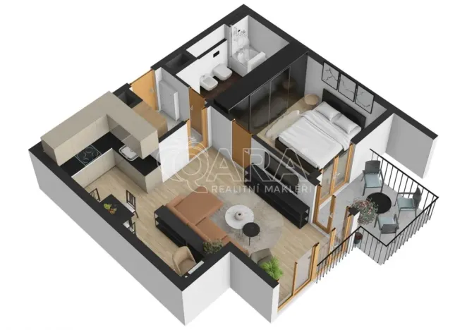 Pronájem bytu 2+kk, Praha - Žižkov, Olgy Havlové, 50 m2