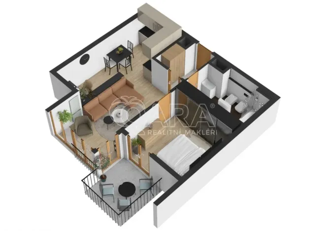 Pronájem bytu 2+kk, Praha - Žižkov, Olgy Havlové, 50 m2