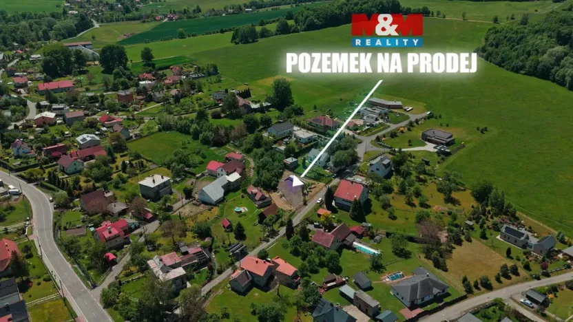 Prodej pozemku pro bydlení, Hukvaldy - Dolní Sklenov, 837 m2