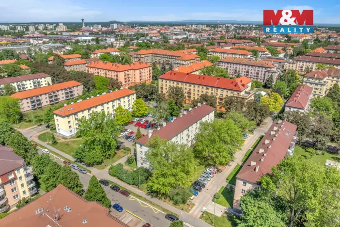 Prodej bytu 2+1, Pardubice - Zelené Předměstí, Jiránkova, 58 m2