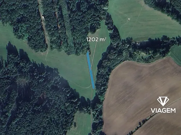 Prodej pole, Roštění, 1202 m2
