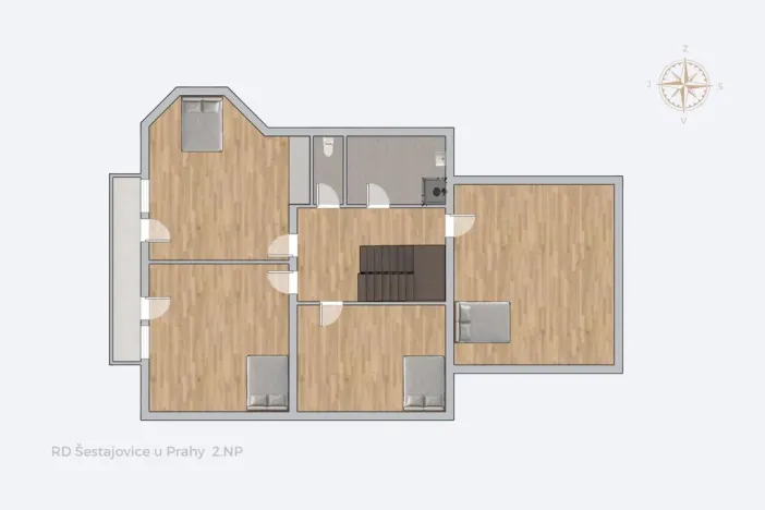 Prodej rodinného domu, Šestajovice, 255 m2