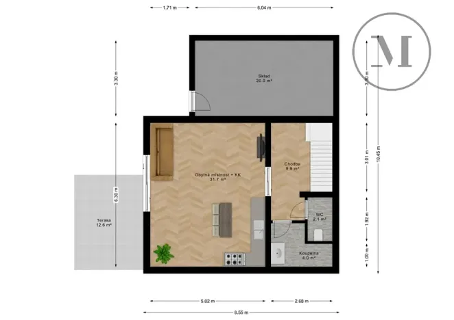Prodej rodinného domu, Horní Planá, Jenišov, 138 m2