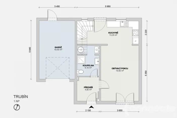 Prodej rodinného domu, Trubín, Na Vyhlídce, 121 m2