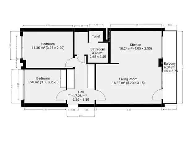 Pronájem bytu 3+kk, Praha - Braník, Jílovská, 62 m2