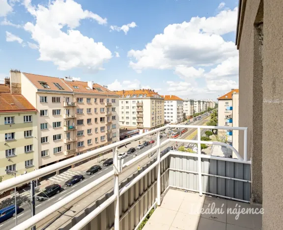 Pronájem bytu 2+1, Praha - Vršovice, U Slavie, 54 m2