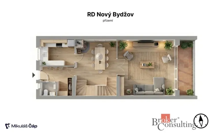 Prodej rodinného domu, Nový Bydžov, Třebízského, 180 m2