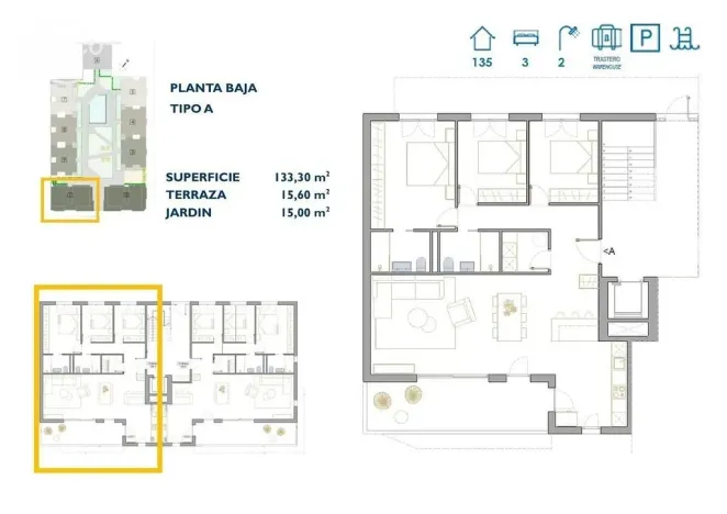 Prodej bytu 4+kk, San Pedro del Pinatar, Murcia, Španělsko, 133 m2