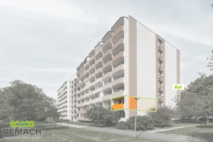 Prodej bytu 1+1, Otrokovice, J. Valčíka, 34 m2