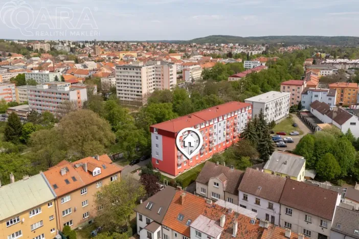Prodej bytu 2+1, Rakovník - Rakovník II, nábř. T. G. Masaryka, 48 m2