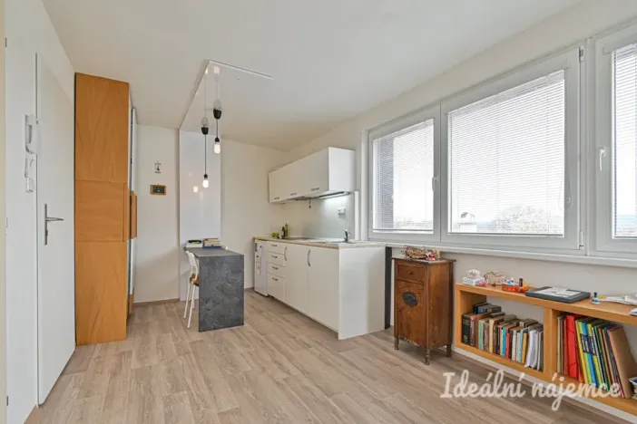 Pronájem bytu 1+kk, Brno, Hostislavova, 22 m2
