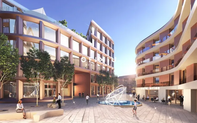 Pronájem kanceláře, Praha - Michle, Vyskočilova, 3000 m2